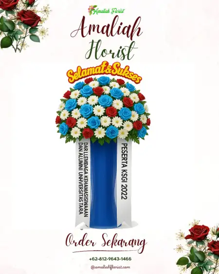 Standing Flowers Rafles Hills Multifunction Hall Depok